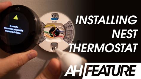 how to install nest thermostat on electrical box|nest thermostat installation manual pdf.